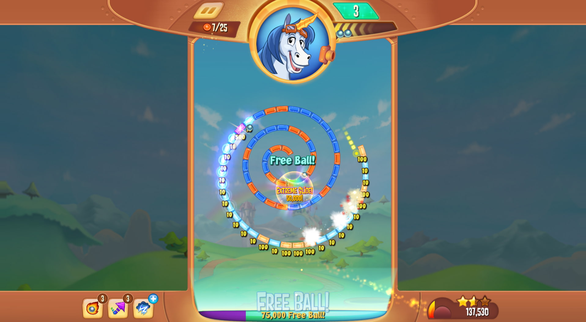 peggle nights free online play