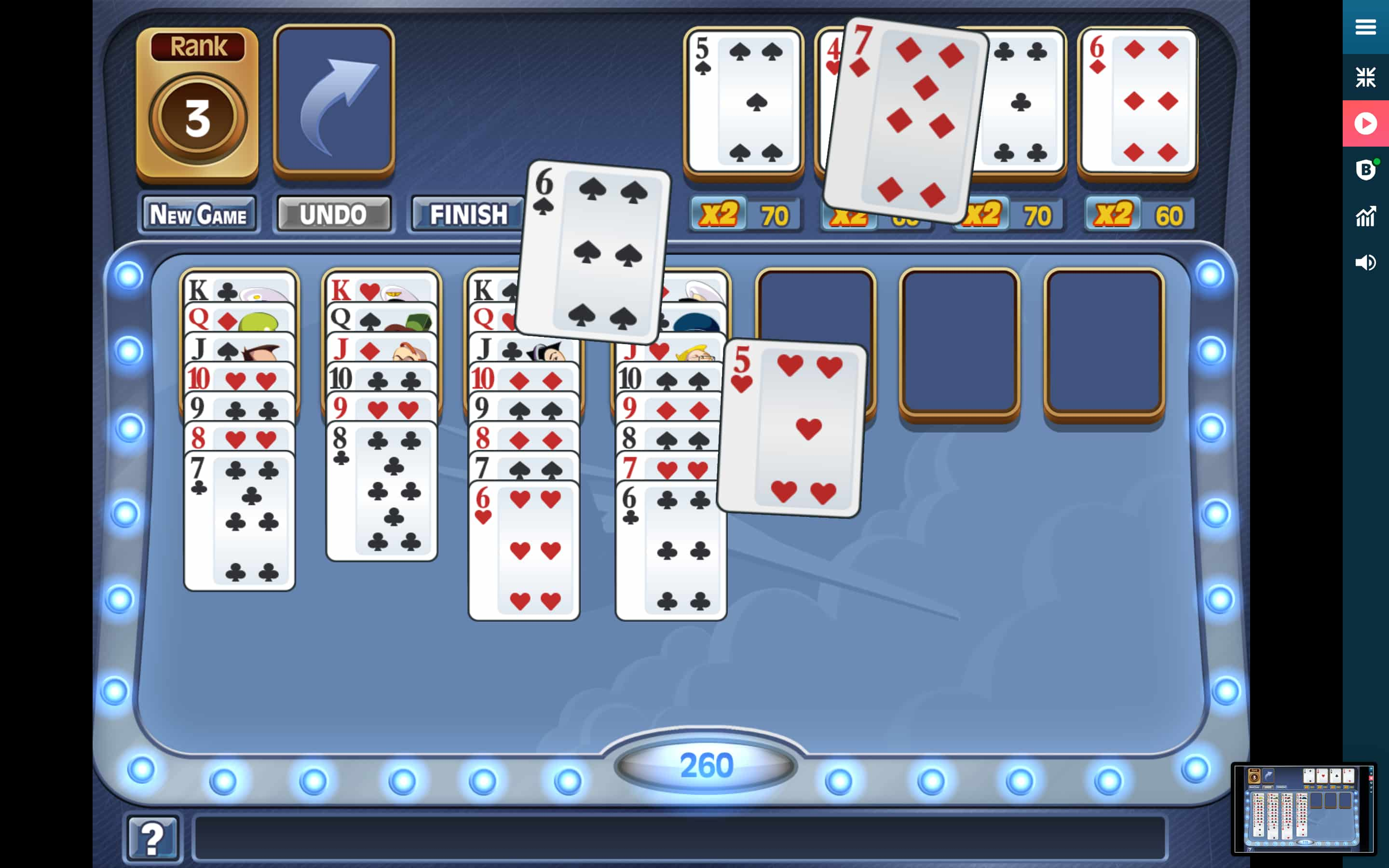 First Class Solitaire Hd Free Online Solitaire Game Pogo