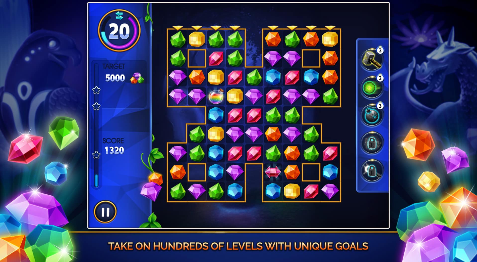 Jewel Academy Free Online Matching Puzzle Game Pogo