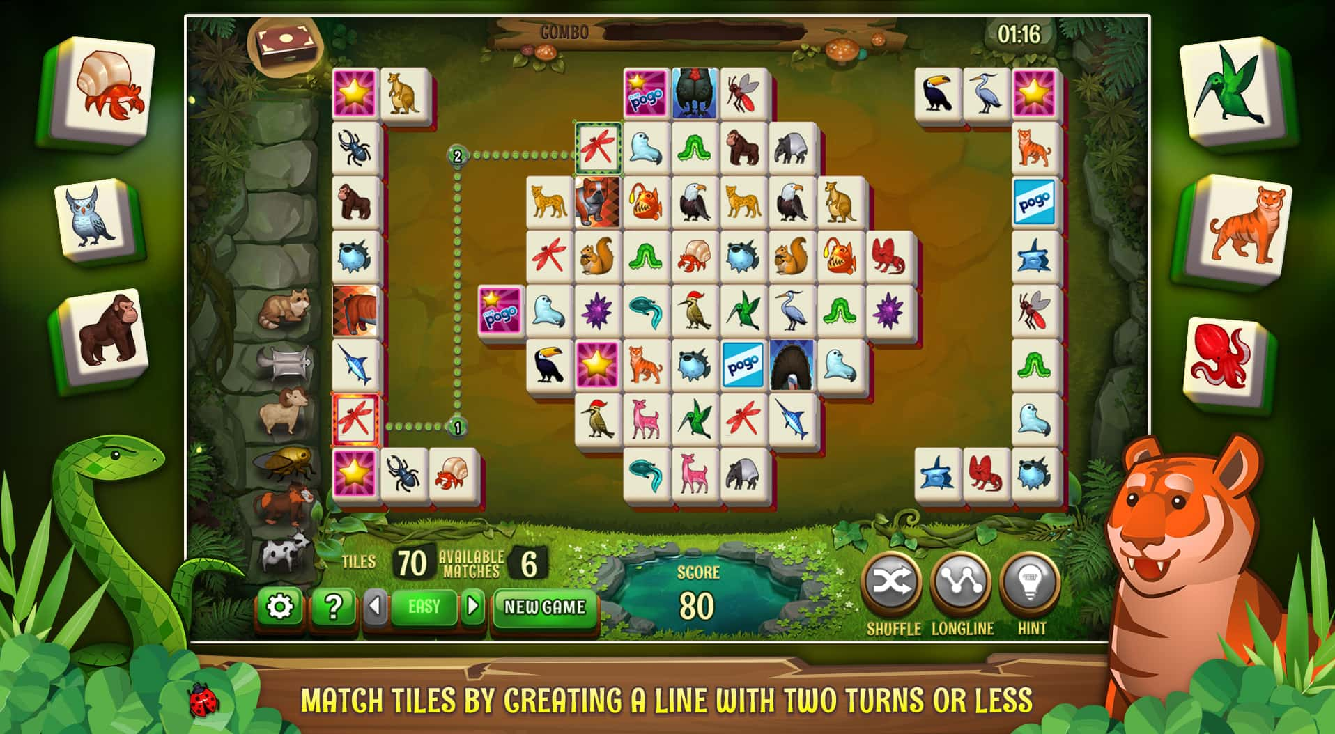 Mahjong Link Online - Jogo Gratuito Online