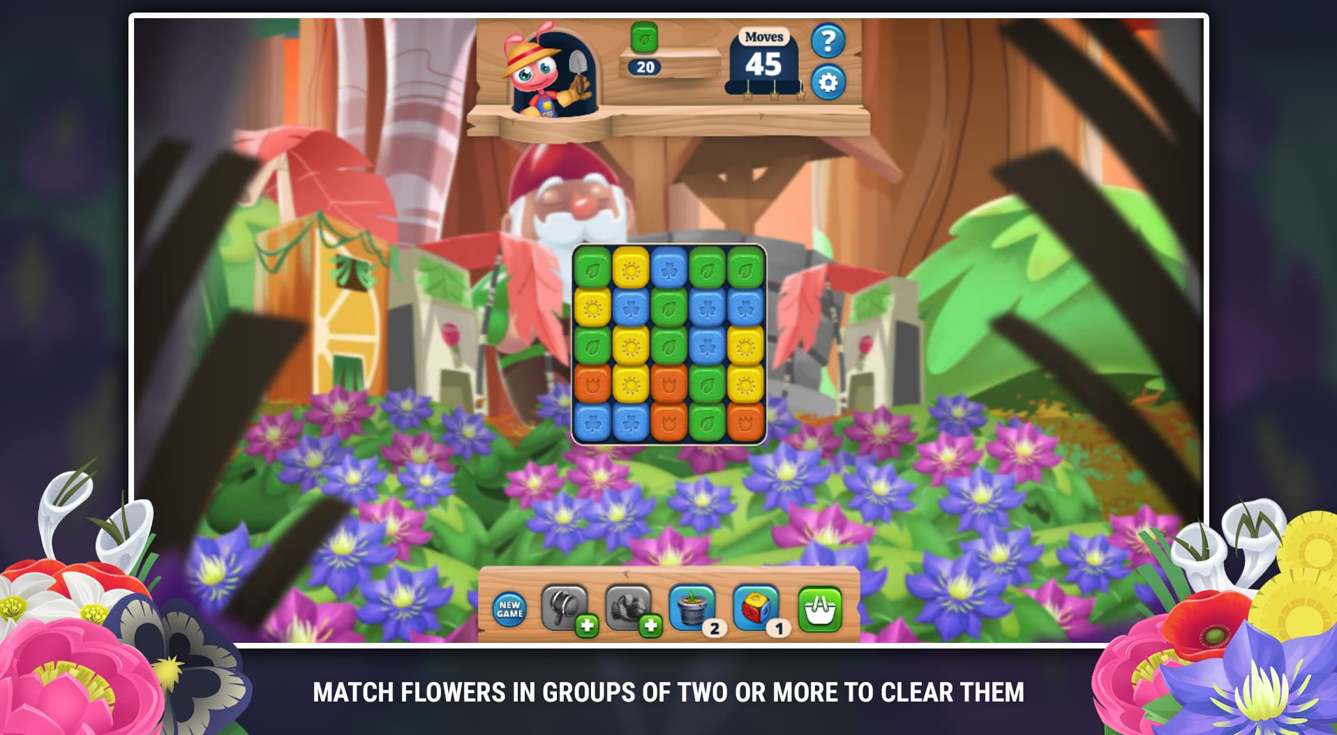Garden Blast Free Online Blast Puzzle Game Pogo