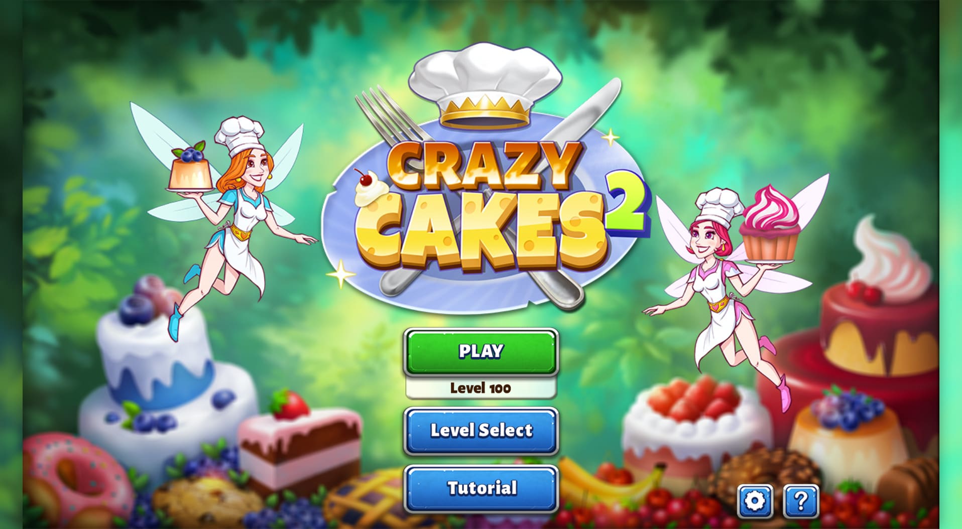 Crazy Cakes 2, Online Time Management Game