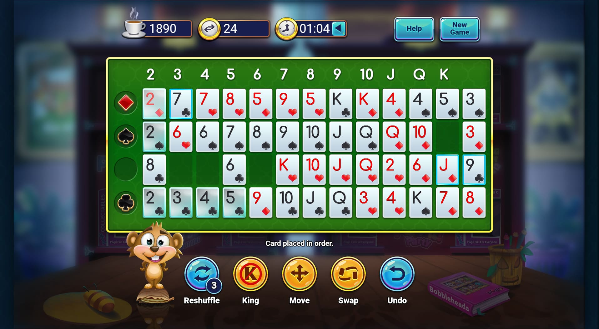 Pogo Addiction Solitaire HD | Online Solitaire Game | Club Pogo