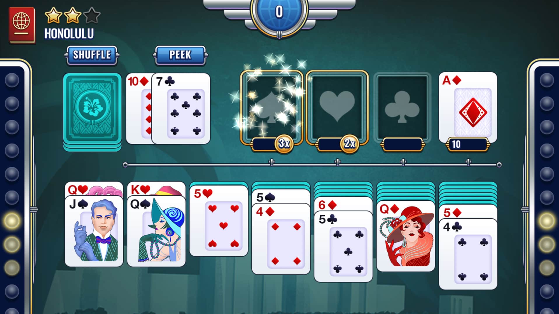 World Class Solitaire HD | Online Card Game | Club Pogo