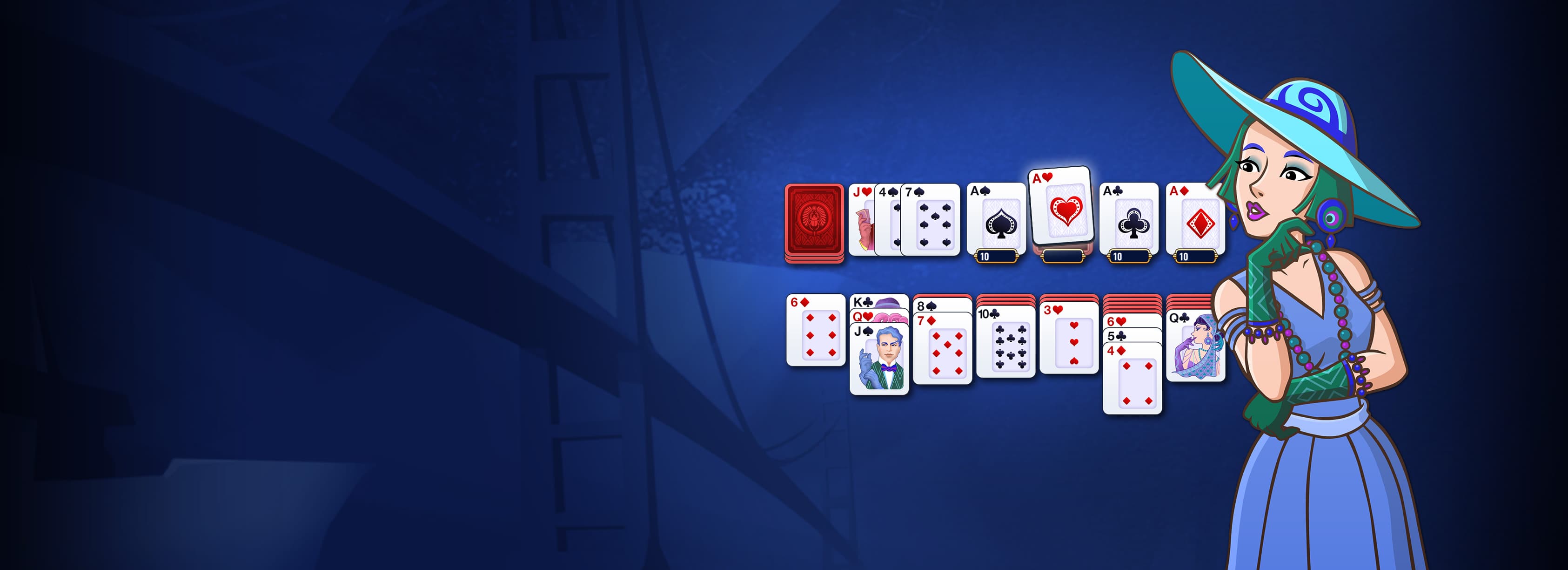 World Class Solitaire HD, Online Card Game