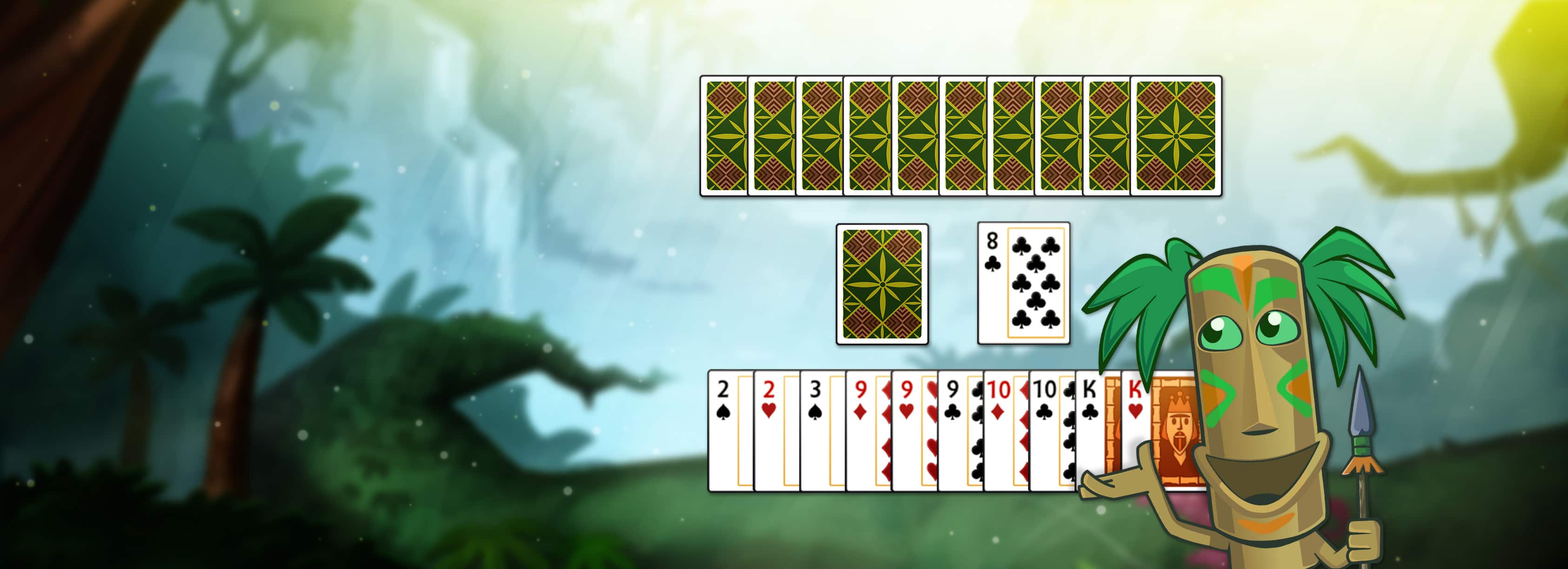 Jungle Gin HD Online Multiplayer Card Game Club Pogo