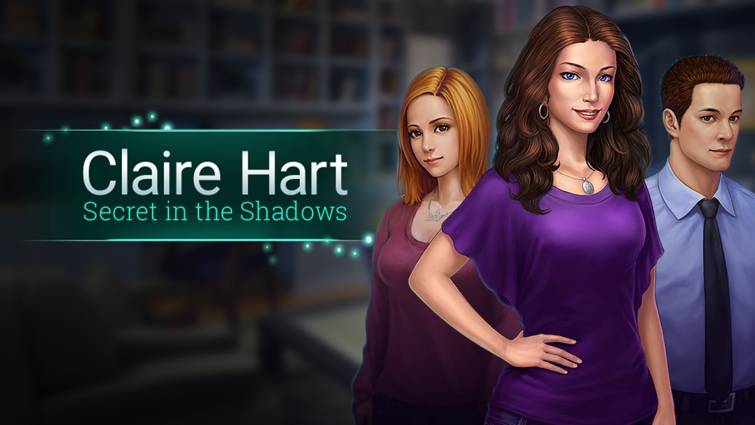 Claire Hart: Secret in the Shadows Game Tile
