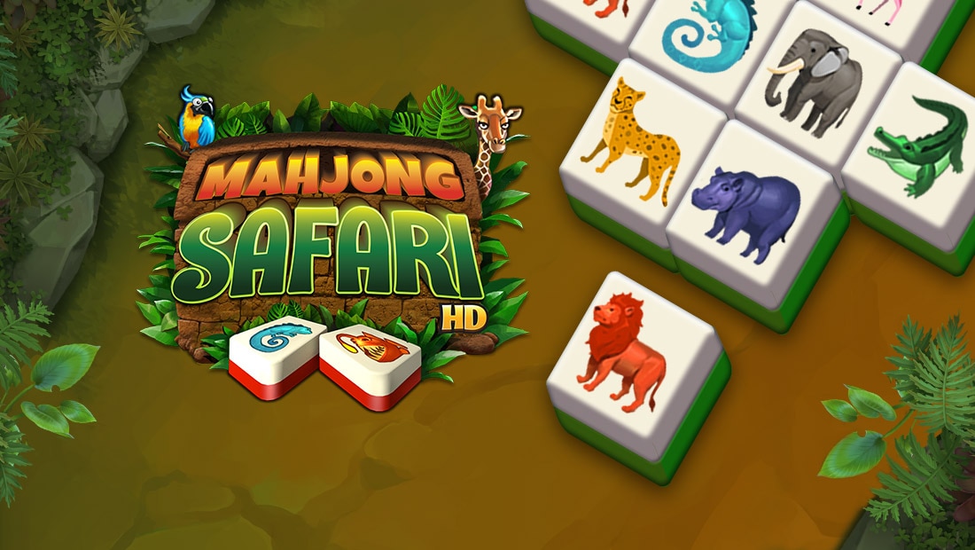 Mahjong Safari HD Game Tile